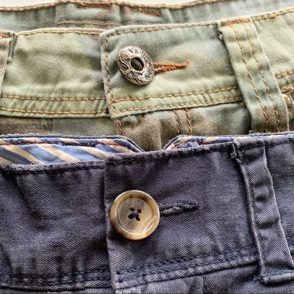 🌸AEO & VS🌸 2pc Women’s Shorts Sz 7J & 2 Camo Good Condition - Picture 2 of 10